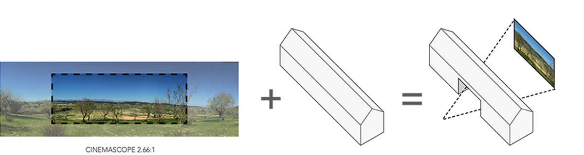 OHLAB's rural villa in Mallorca allows guests to frame natural surrounding under wattle pergola