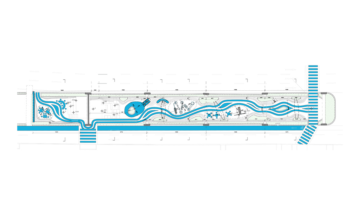 MVRDV and StudioPOD transform Mumbai's neglected space beneath flyover into a community space 