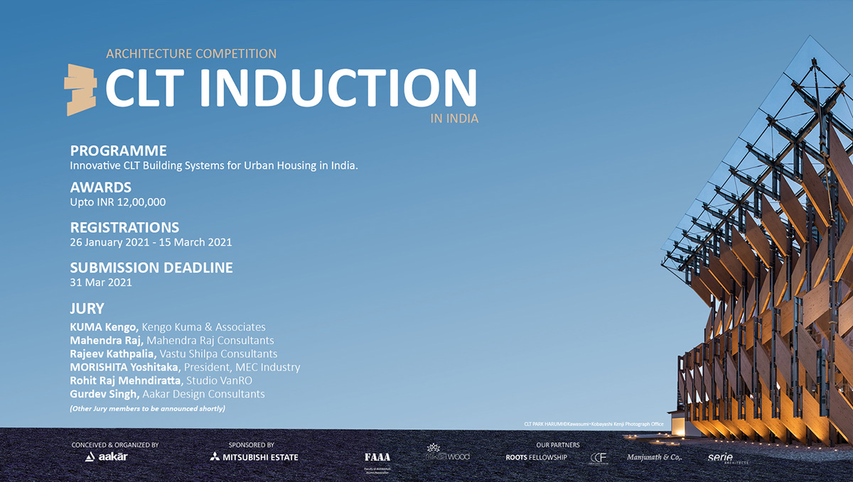 Competition: CLT Induction - Introducing Cross Laminated Timber in India