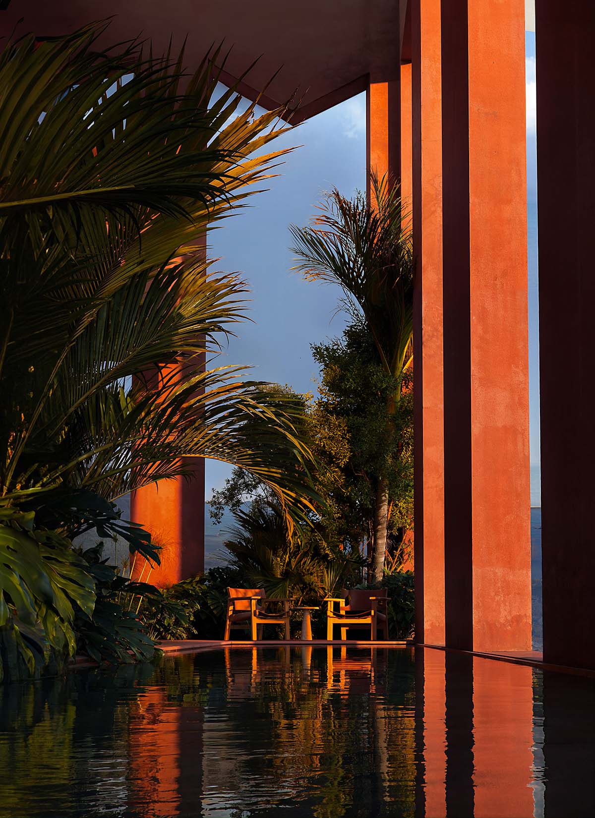 Oppenheim Architecture designs a residential tower featuring a warm-hued facade in Albania