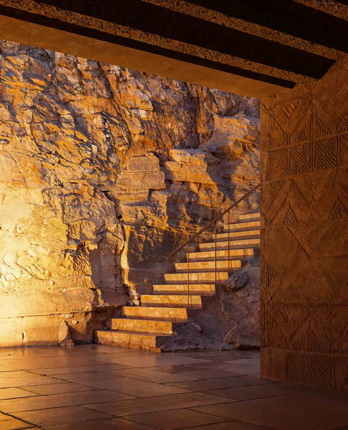 Oppenheim Architecture unveils Signature Villa emerging from the cliffs of Jal&euml; Bay in Albania