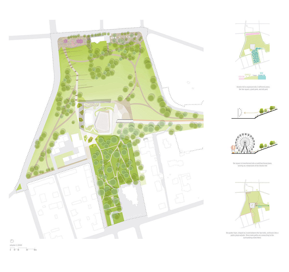 Orange Architects releases its cloud-like design for Vilnius Concert Hall, Tautos Namai Competition