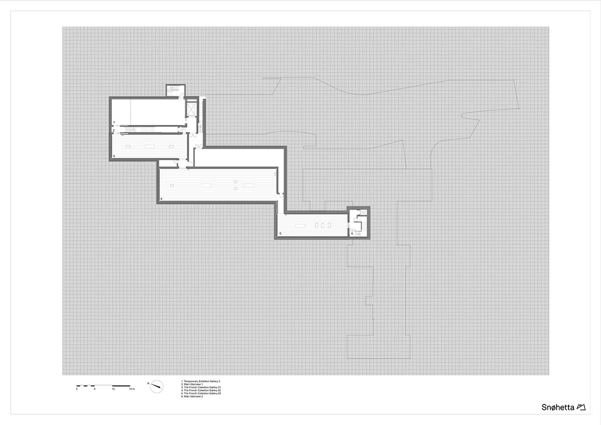 Snøhetta designs subterranean museum extension glistening in landscape for Ordrupgaard Museum