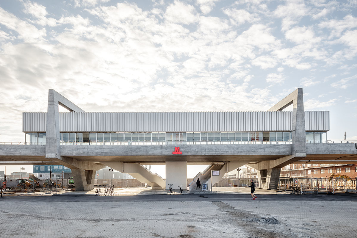 Cobe and Arup complete passenger-focused metro stations in