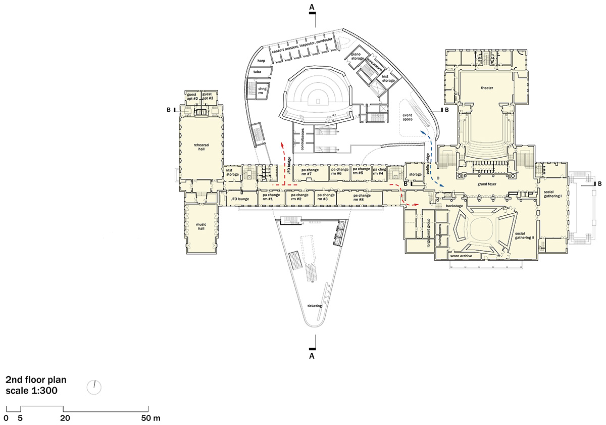 Steven Holl Architects and Architecture Acts design smoothed-pod shape concert hall in Ostrava
