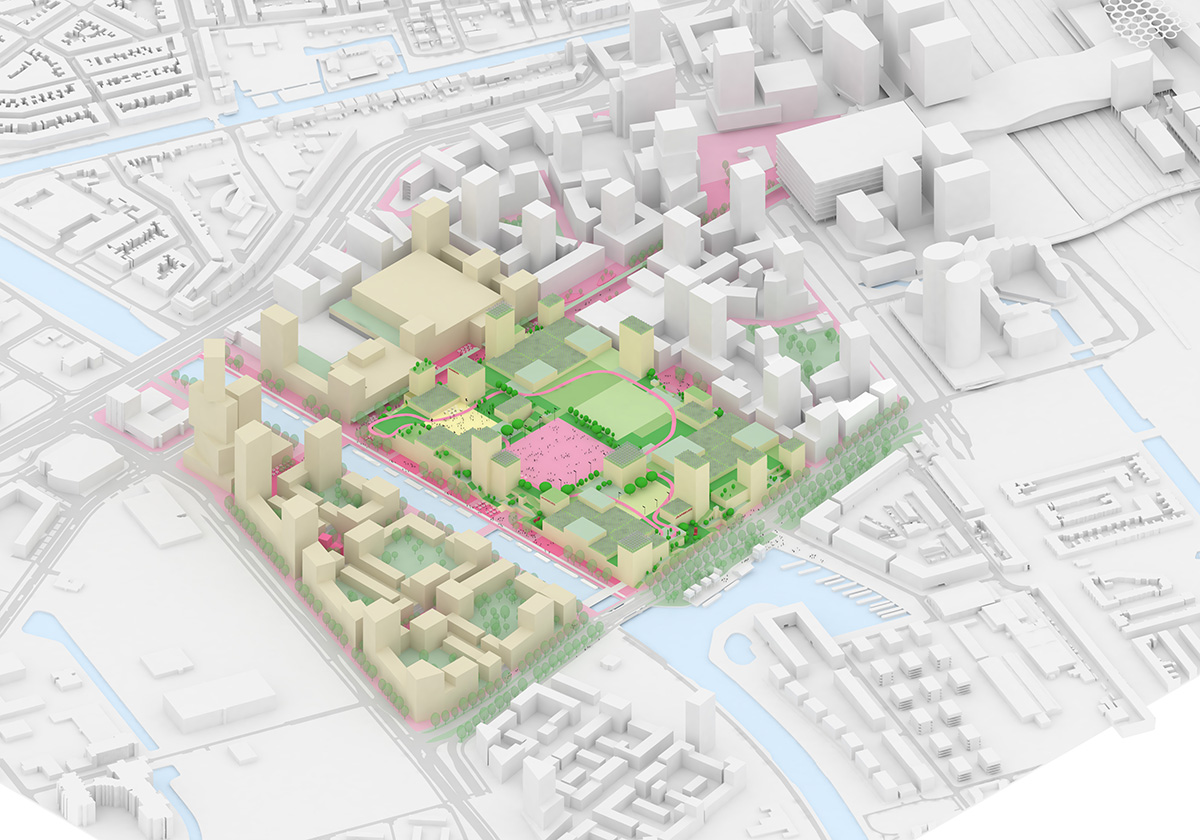 MVRDV designs green-roof-topped convention centre in Utrecht