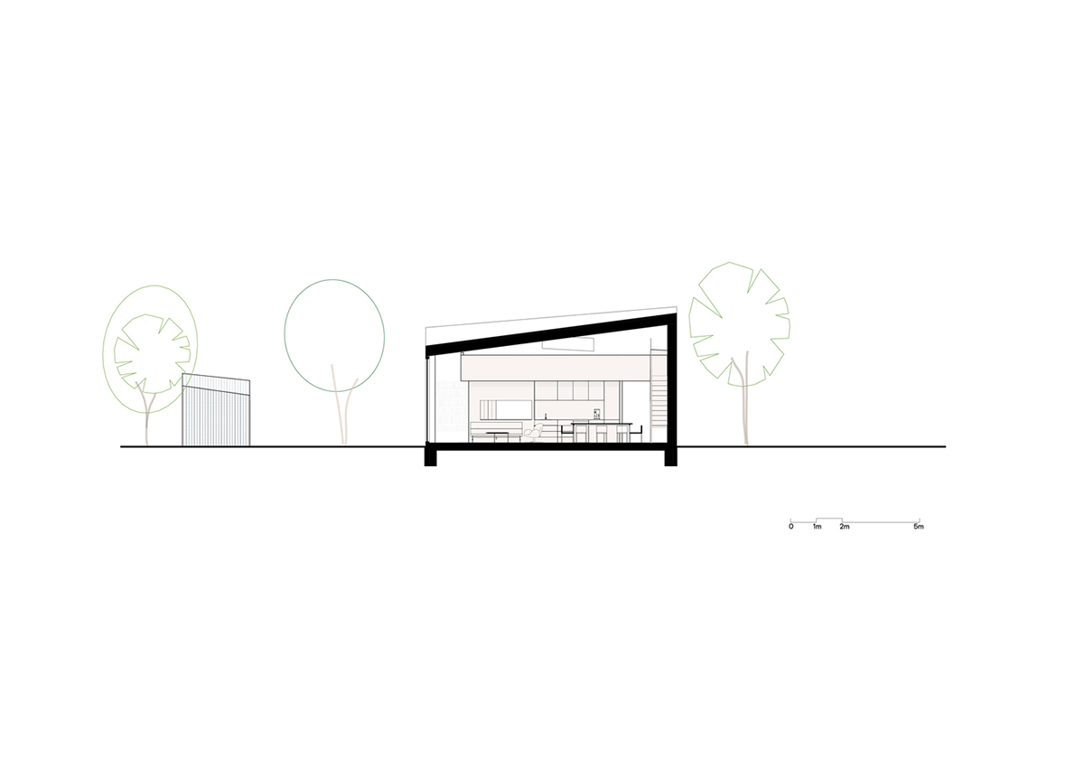 Orange Architects completes irregularly-formed holiday home on a Dutch island