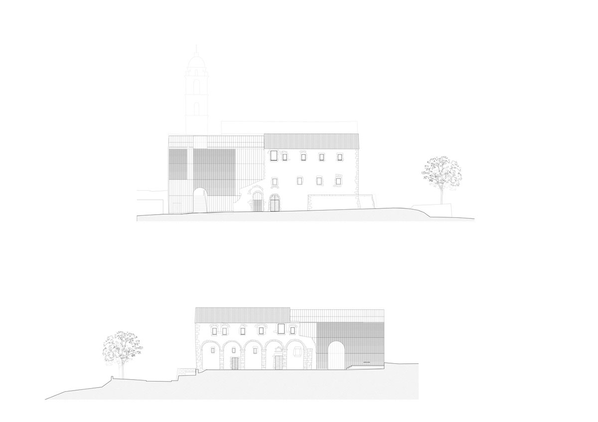 Amelia Tavella Architectes extends historic convent with copper structure in France