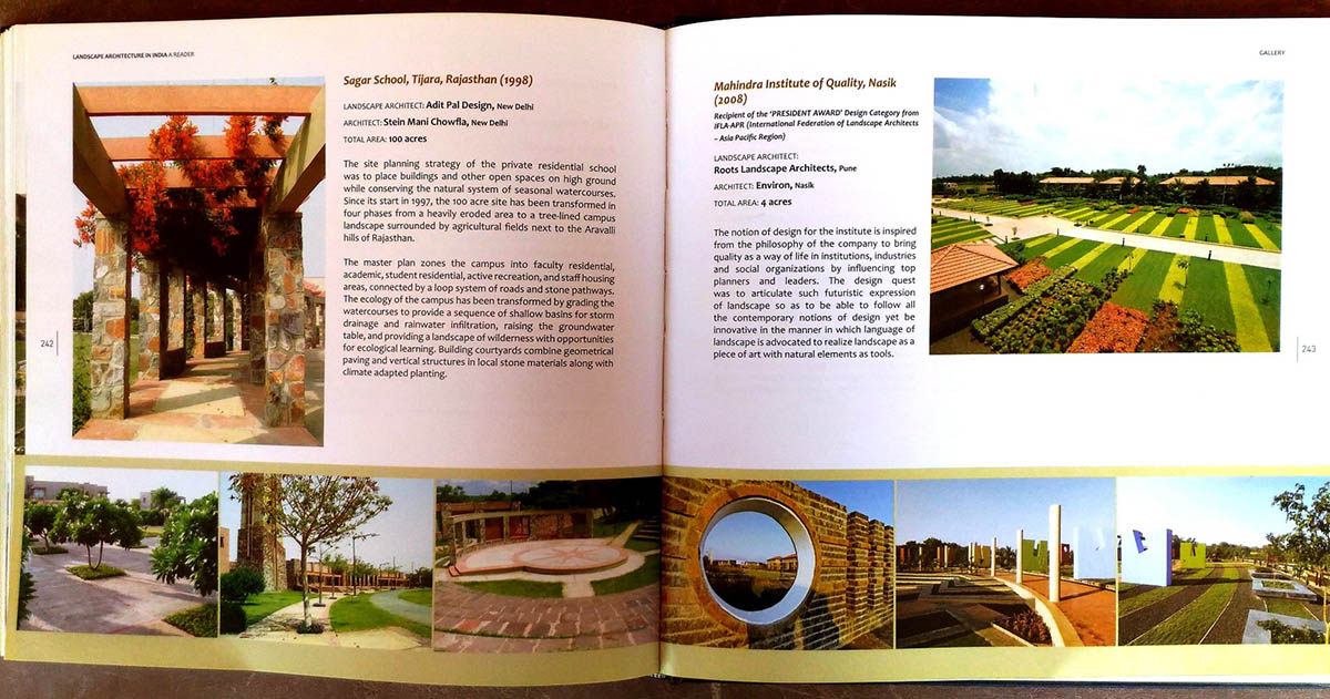 History of landscape designing in india