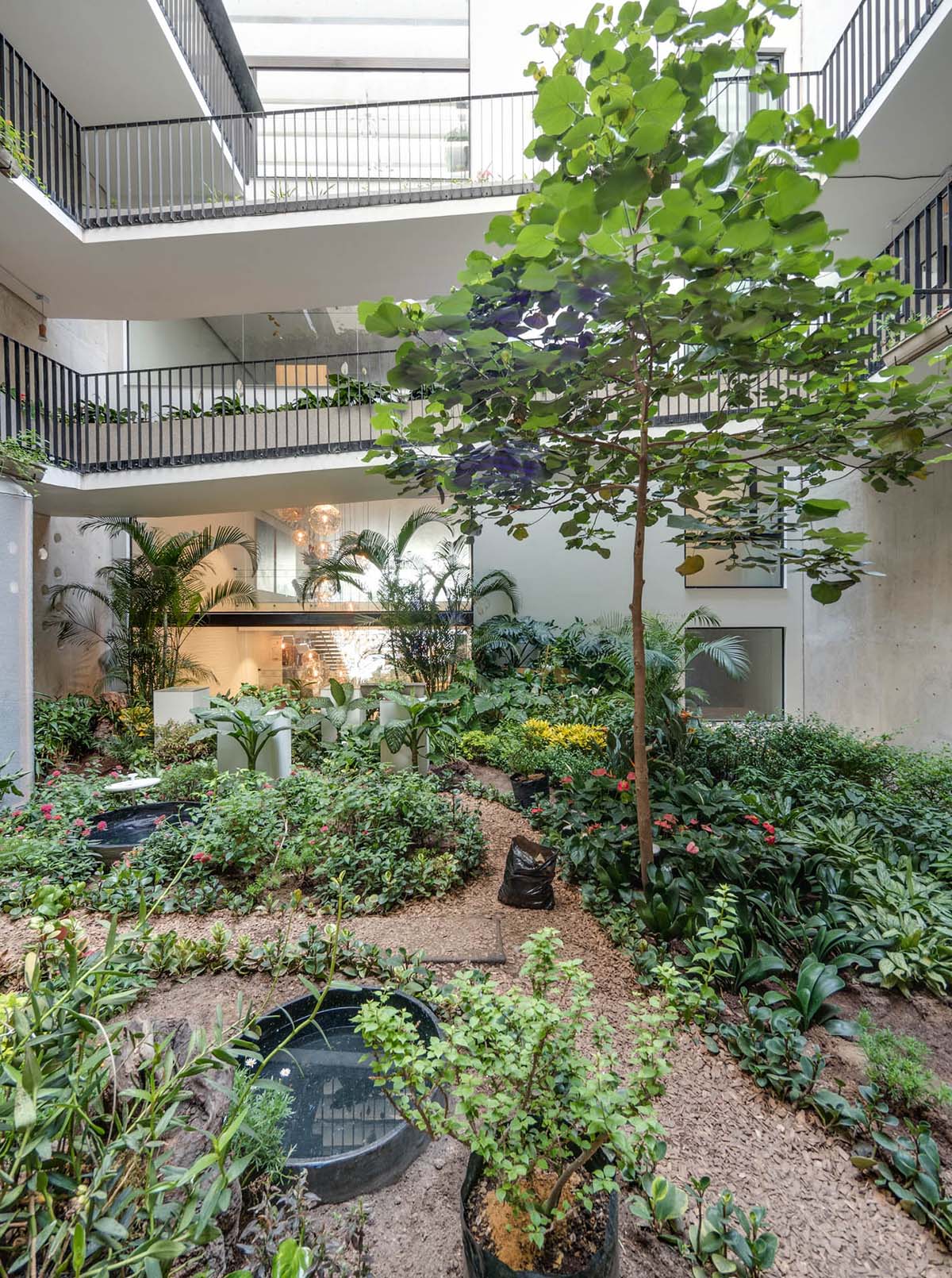 Nómena Arquitectos completes retail and exhibition space with perforated façade in Peru
