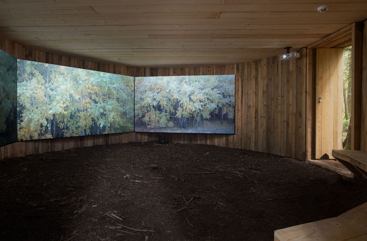 S-AR designs modular wooden pavilions for the 11th Momentum Biennale in Norway