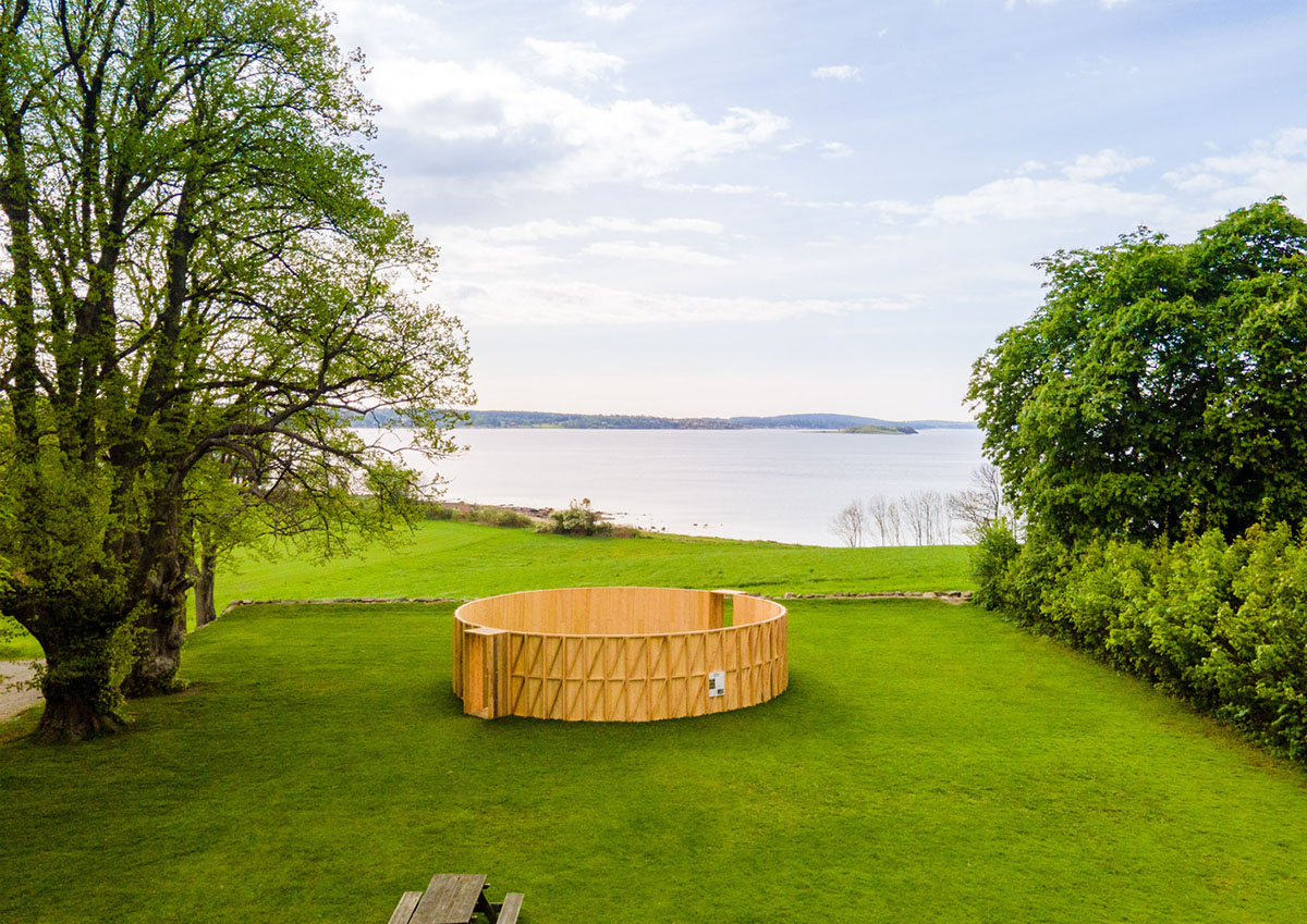 S-AR designs modular wooden pavilions for the 11th Momentum Biennale in Norway