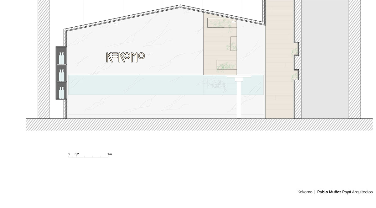 Pablo Muñoz Payá Arquitectos completes small food shop with green elements in Spain