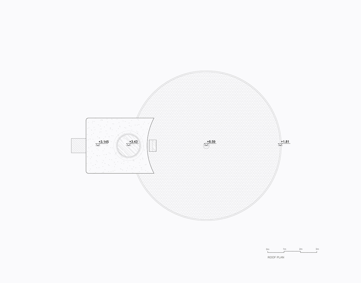 ZJJZ completes a mushroom-formed wood house in a pine forest of Jiangxi