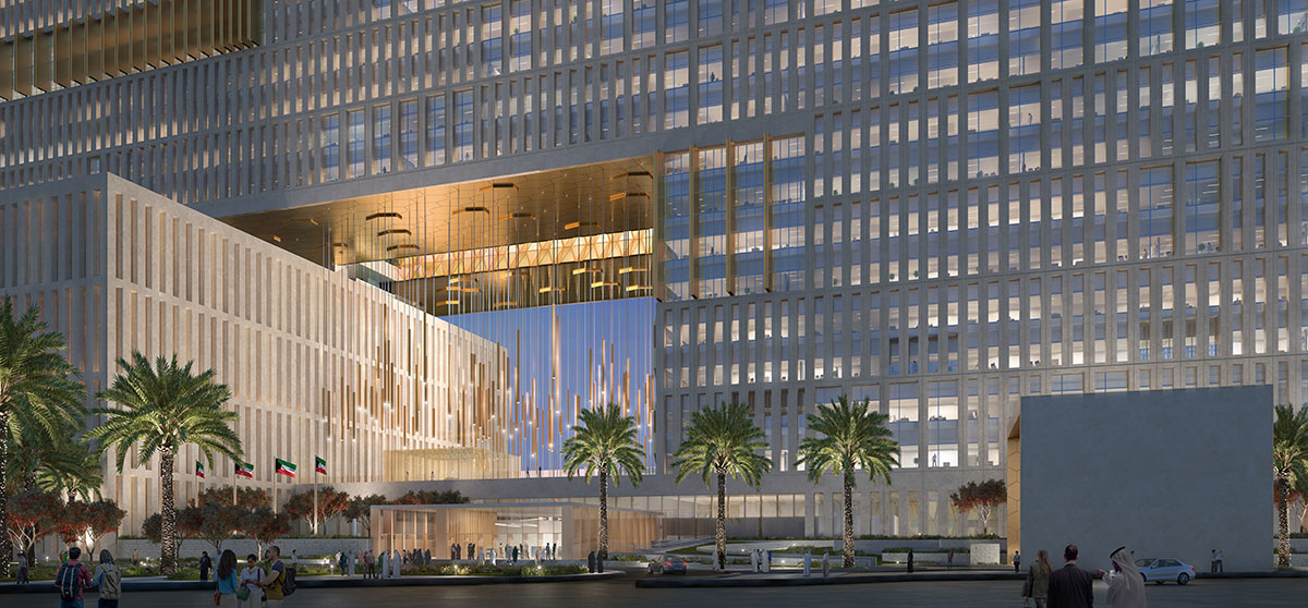 Pace reveals design for new Palace of Justice of Kuwait