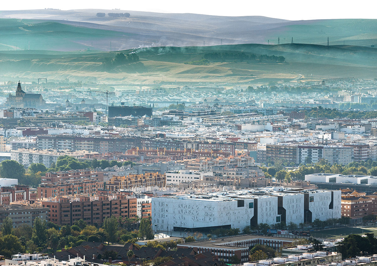 Mecanoo envisions Palace of Justice in Cordoba with cutouts and porous walls