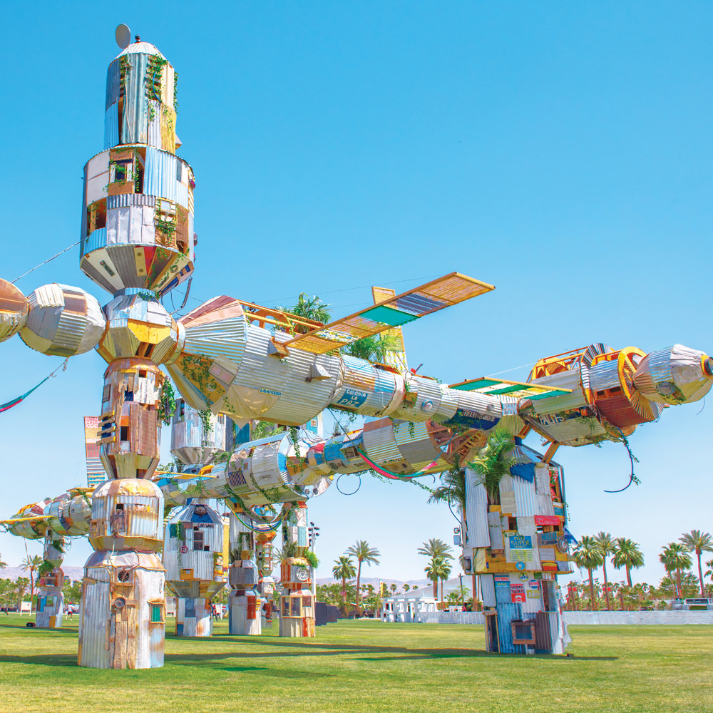 Towers, cathedrals and more - Take a look at Coachella's 2018 ground