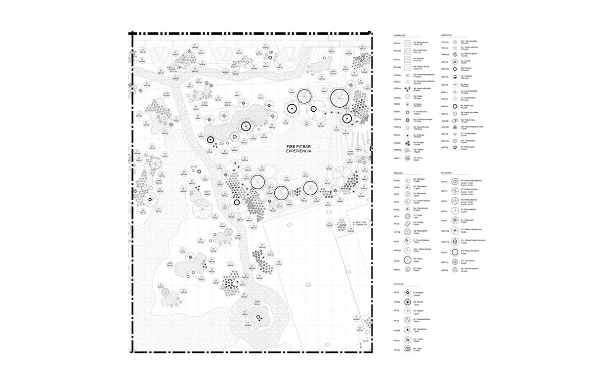 Resort mimics natural motion of desert with punctuated beige-coloured concrete volumes in Mexico 