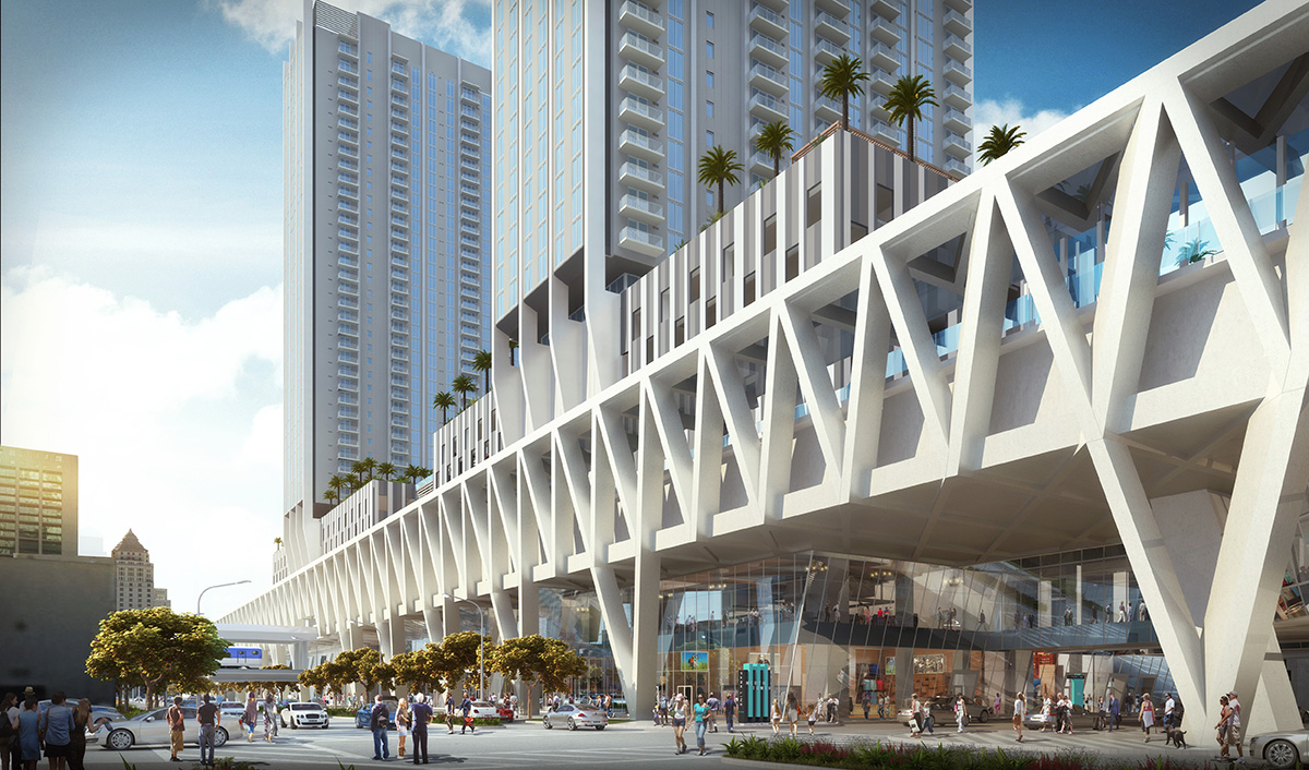 SOM's MiamiCentral Brightline Stations open in Florida