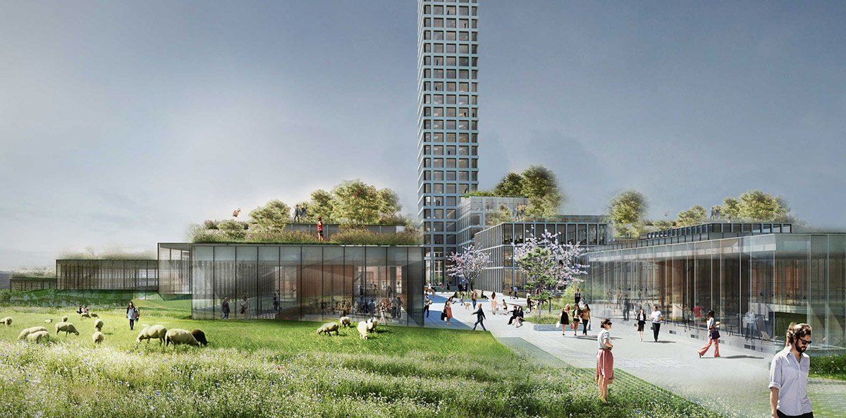 Western Europe's tallest tower by Dorte Mandrup Arkitekter will be built in rural Danish town