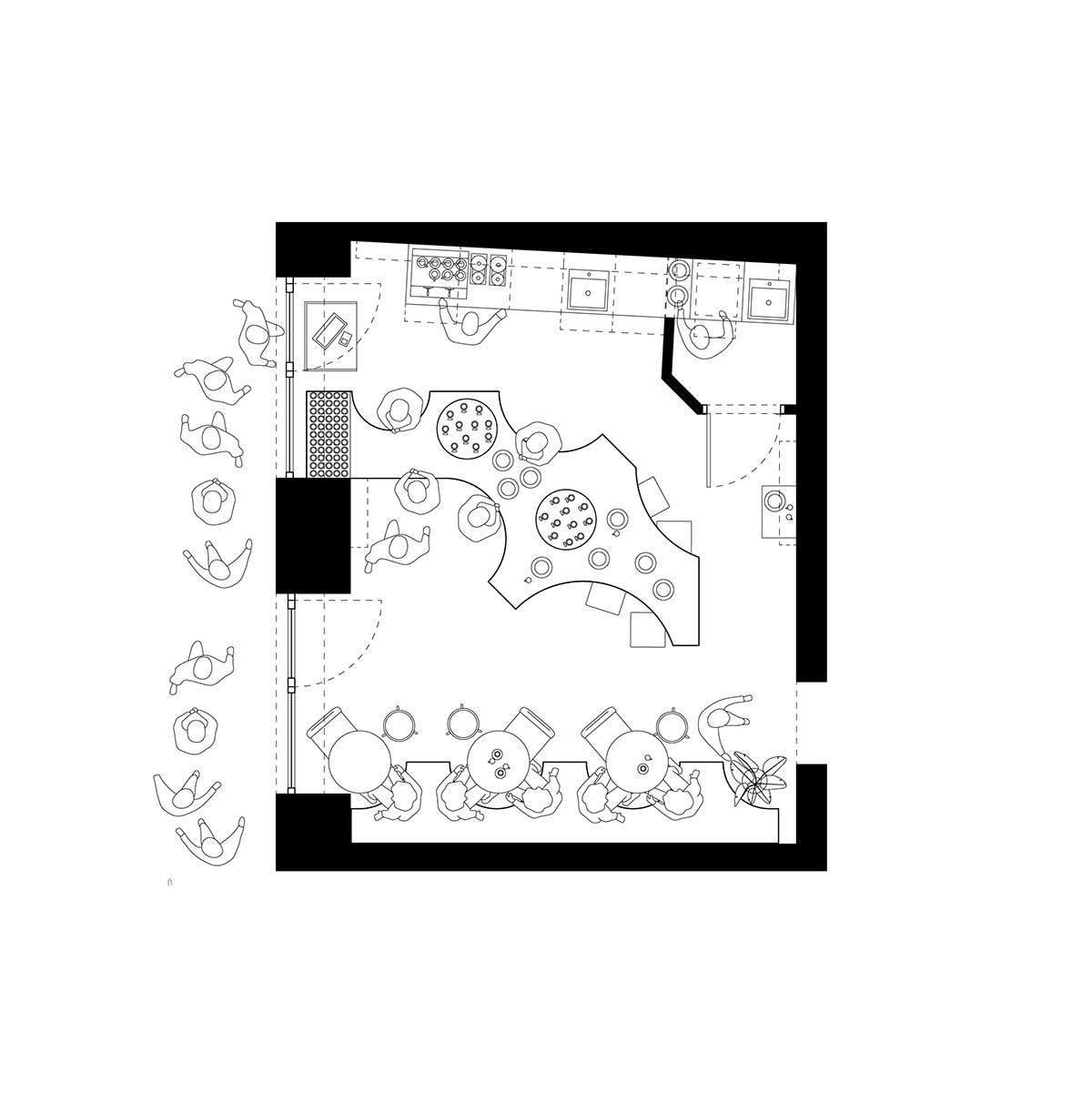 Znamy sie completes a coastal-inspired patisserie in Warsaw