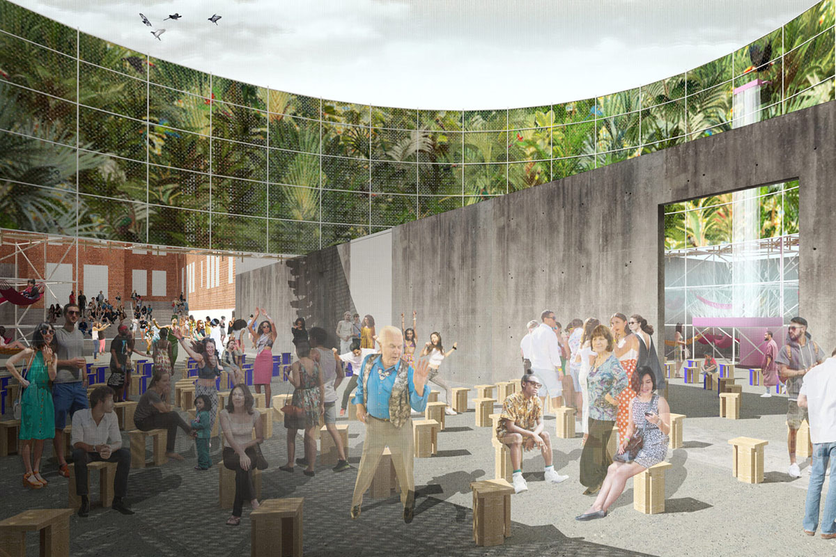 Pedro & Juana wins 2019 Young Architects Program with jungle-themed installation