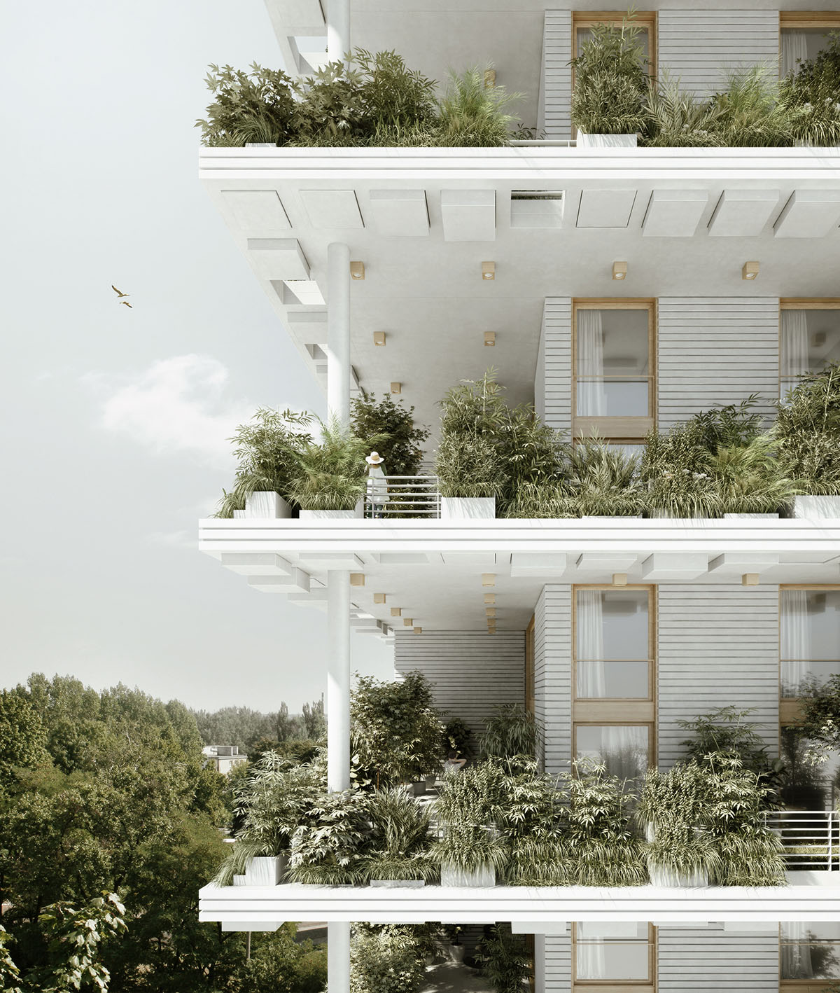 Studio Precht designs new villas with private gardens in the sky in Hyderabad