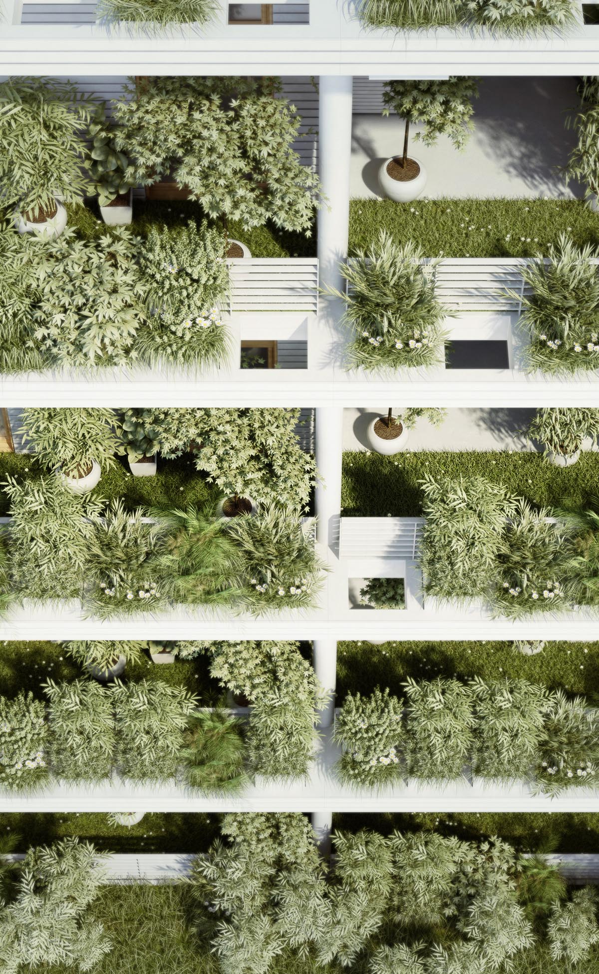 Studio Precht designs new villas with private gardens in the sky in Hyderabad