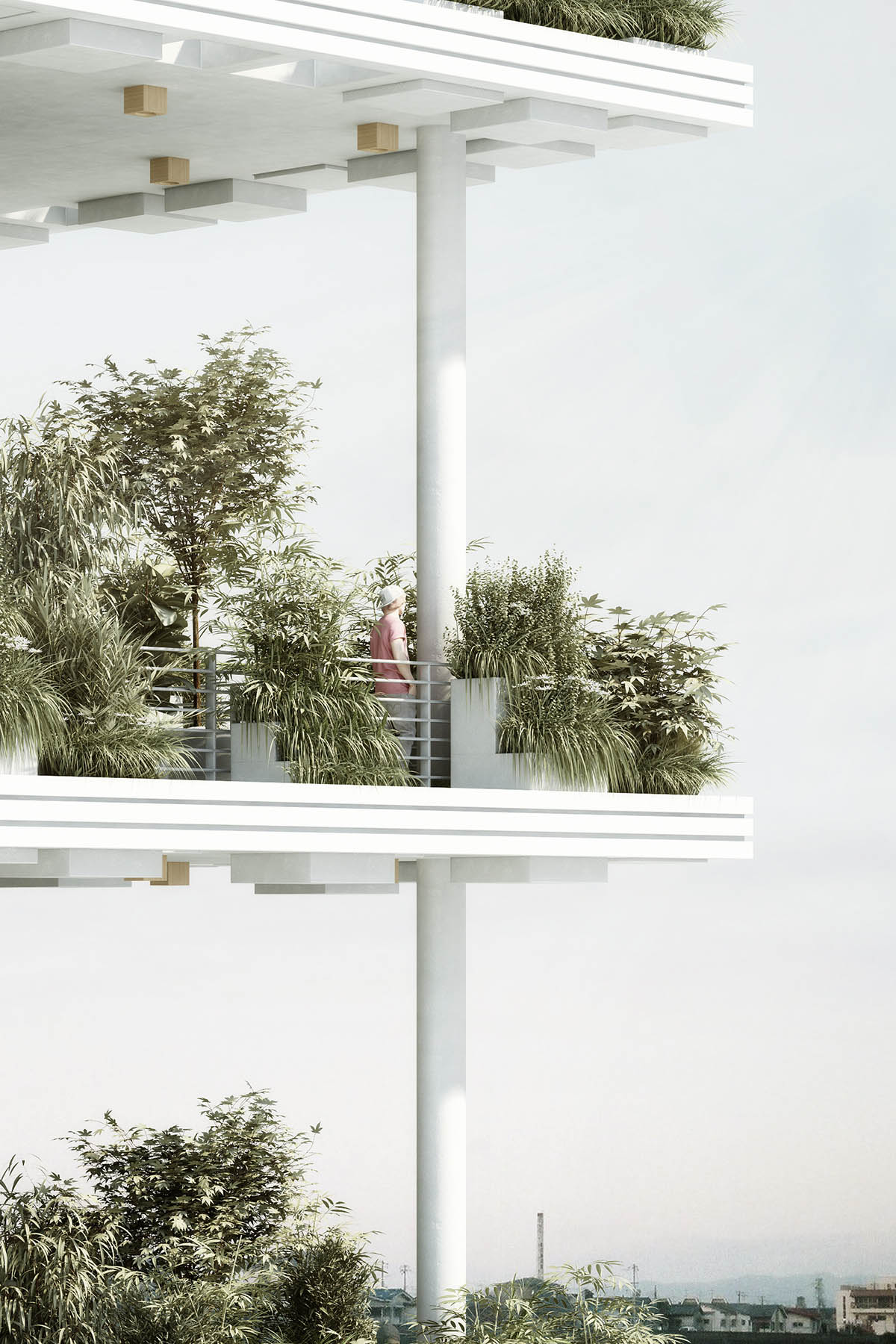 Studio Precht designs new villas with private gardens in the sky in Hyderabad