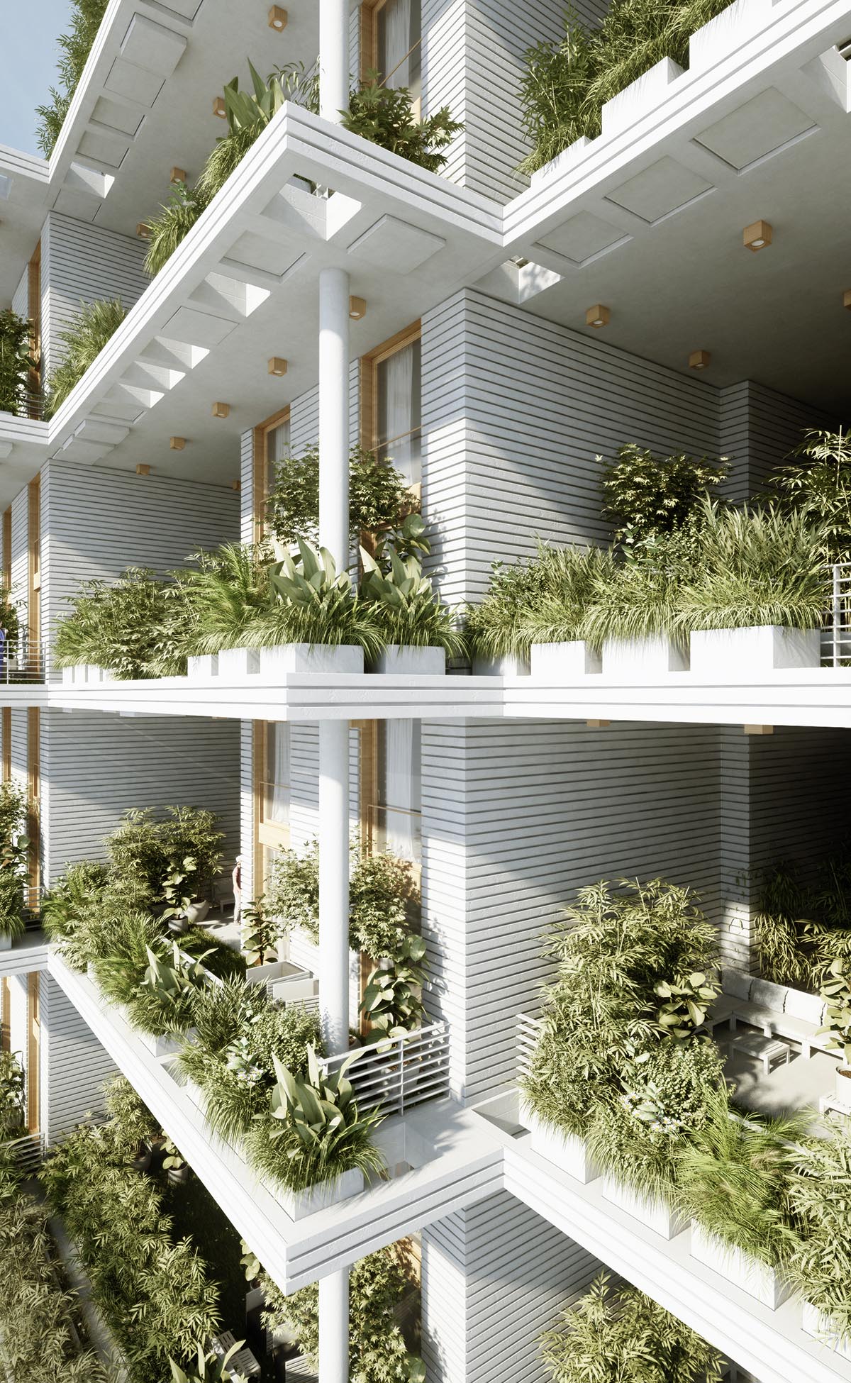 Studio Precht designs new villas with private gardens in the sky in Hyderabad