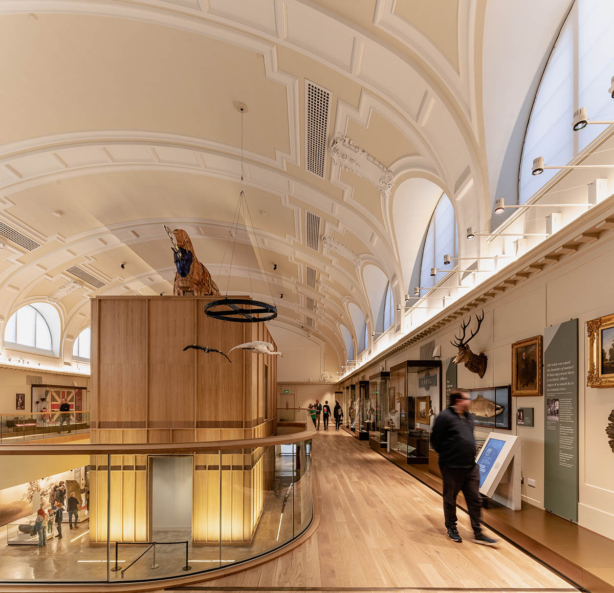 Mecanoo's renovation for the new Perth Museum references to Scotland's craftsmanship and history 