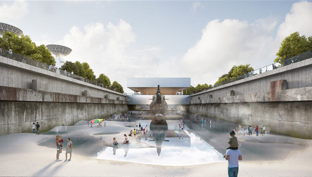 PES-Architects wins design competition for Shanghai Submarine Museum
