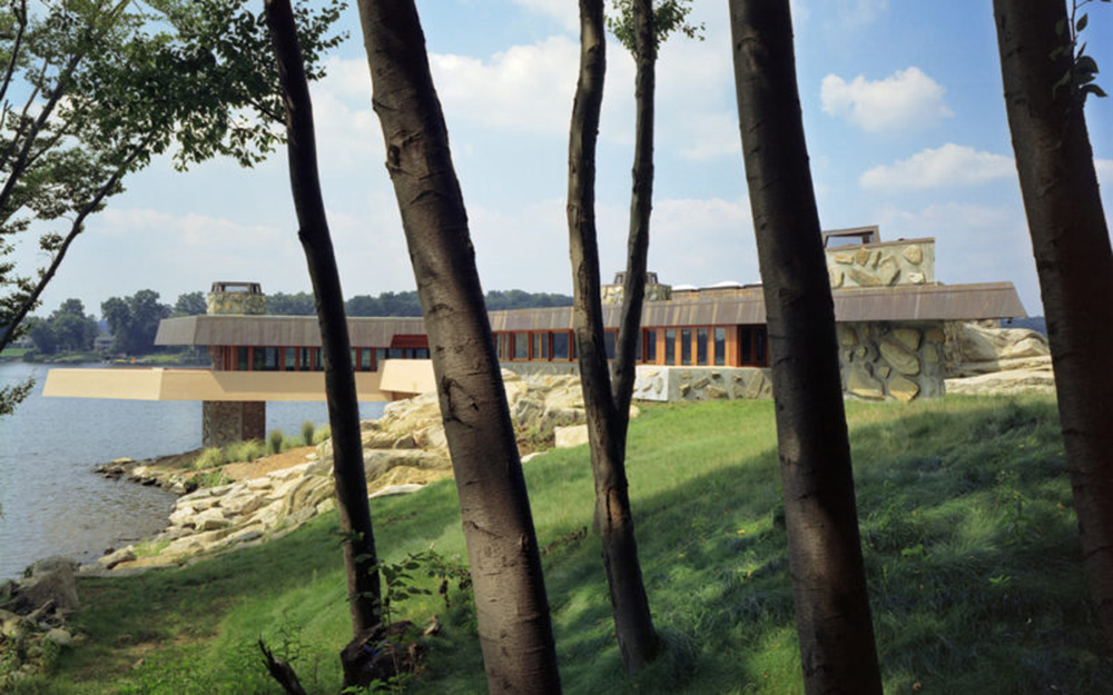 Private island is on the market for $14.9M with Frank Lloyd Wright-designed Massaro House