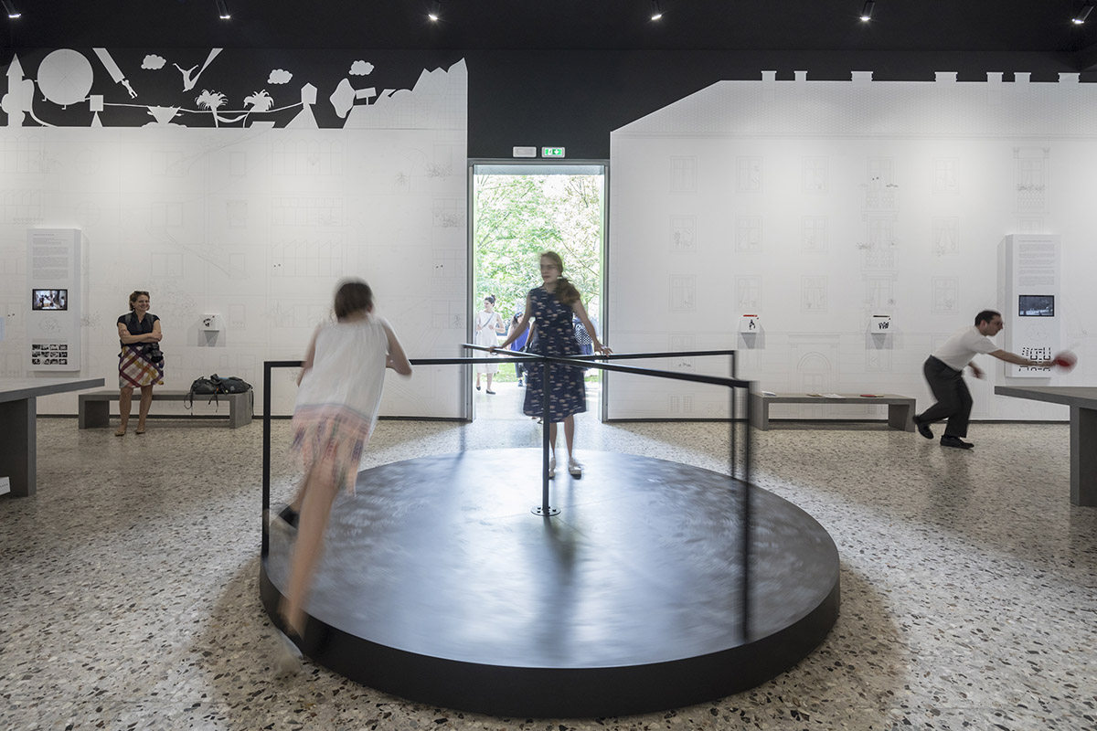 Romania Pavilion sets a real playground to remind free use of public spaces at Venice Biennale