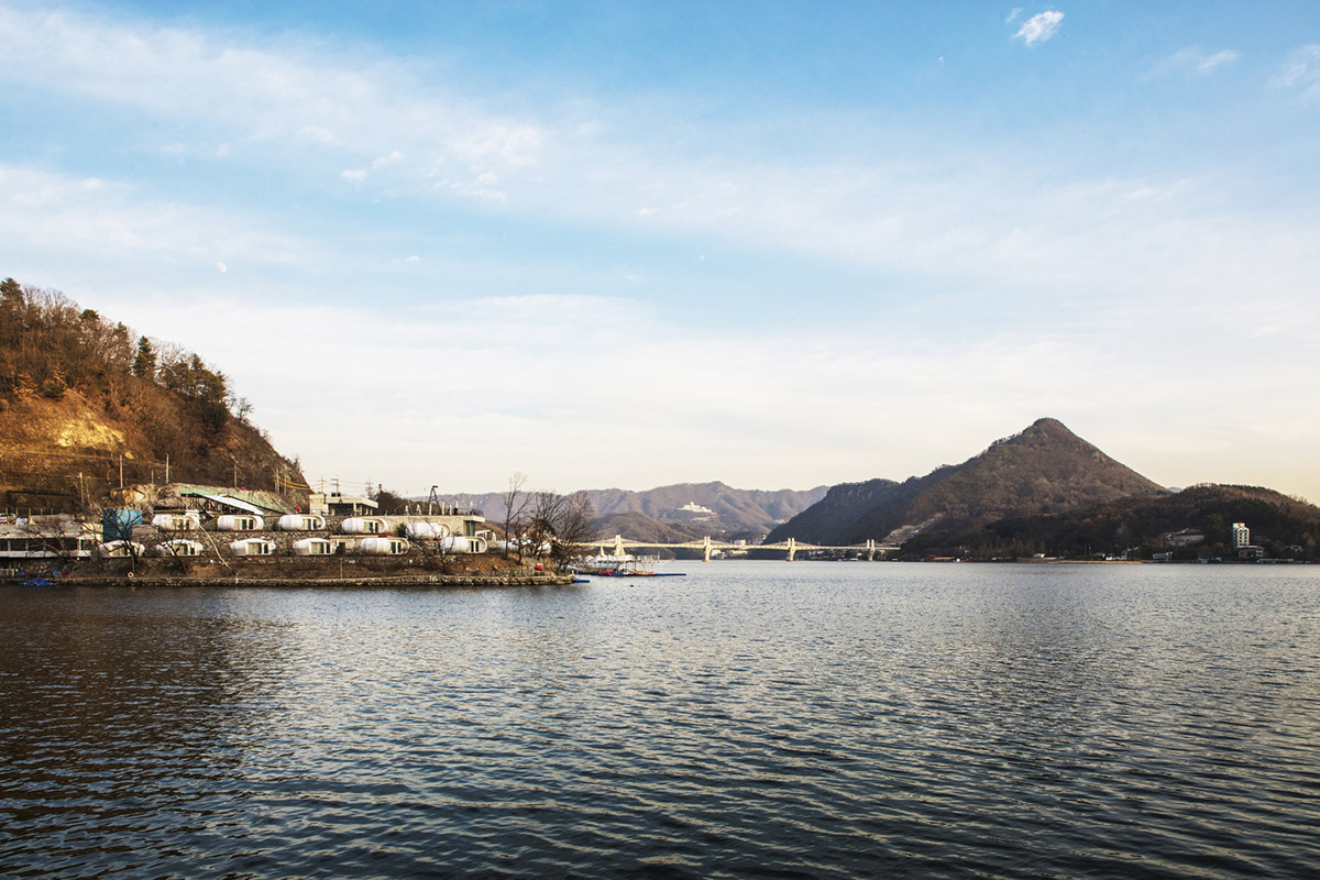 ArchiWorkshop combines oval guest rooms with museum in one landscape in South Korea