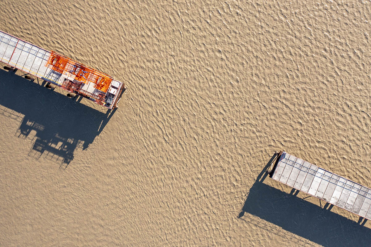 Construction work starts for OMA's Simone-Veil Bridge in Bordeaux