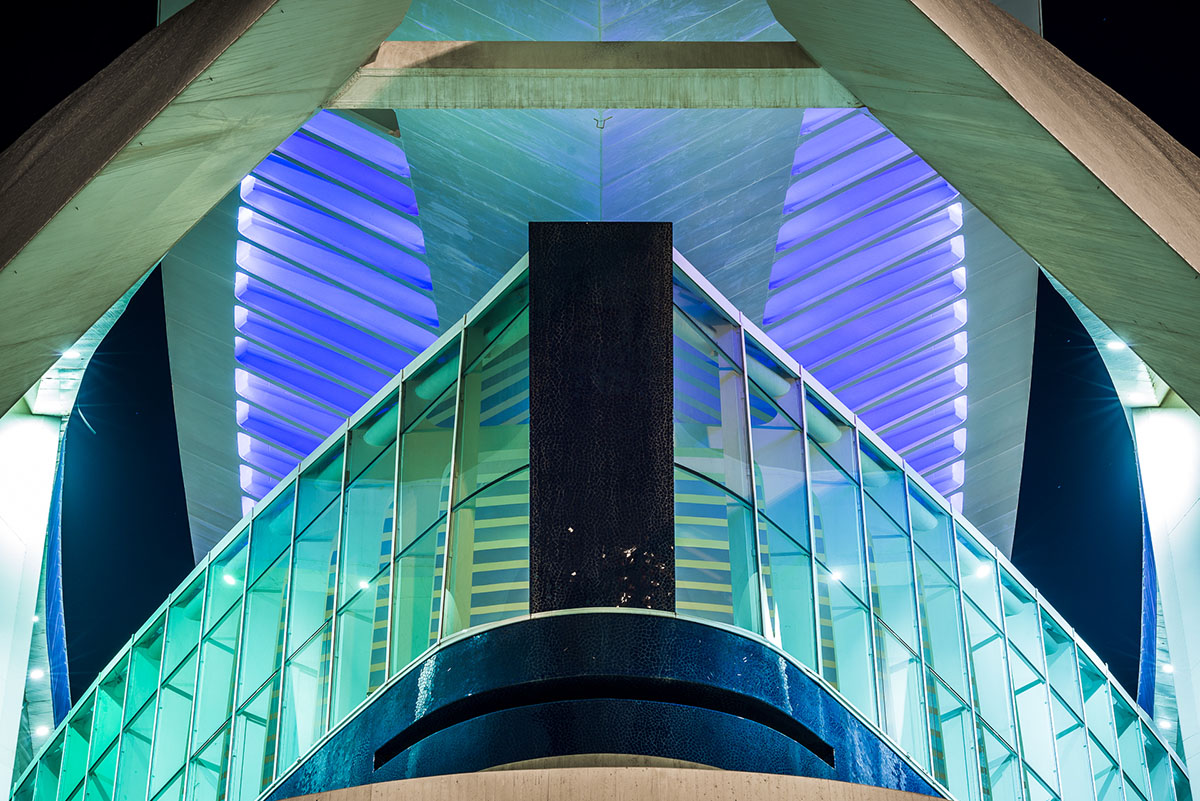 Santiago Calatrava's City of Arts and Sciences recaptured in new photographs by Gauvin Lapetoule