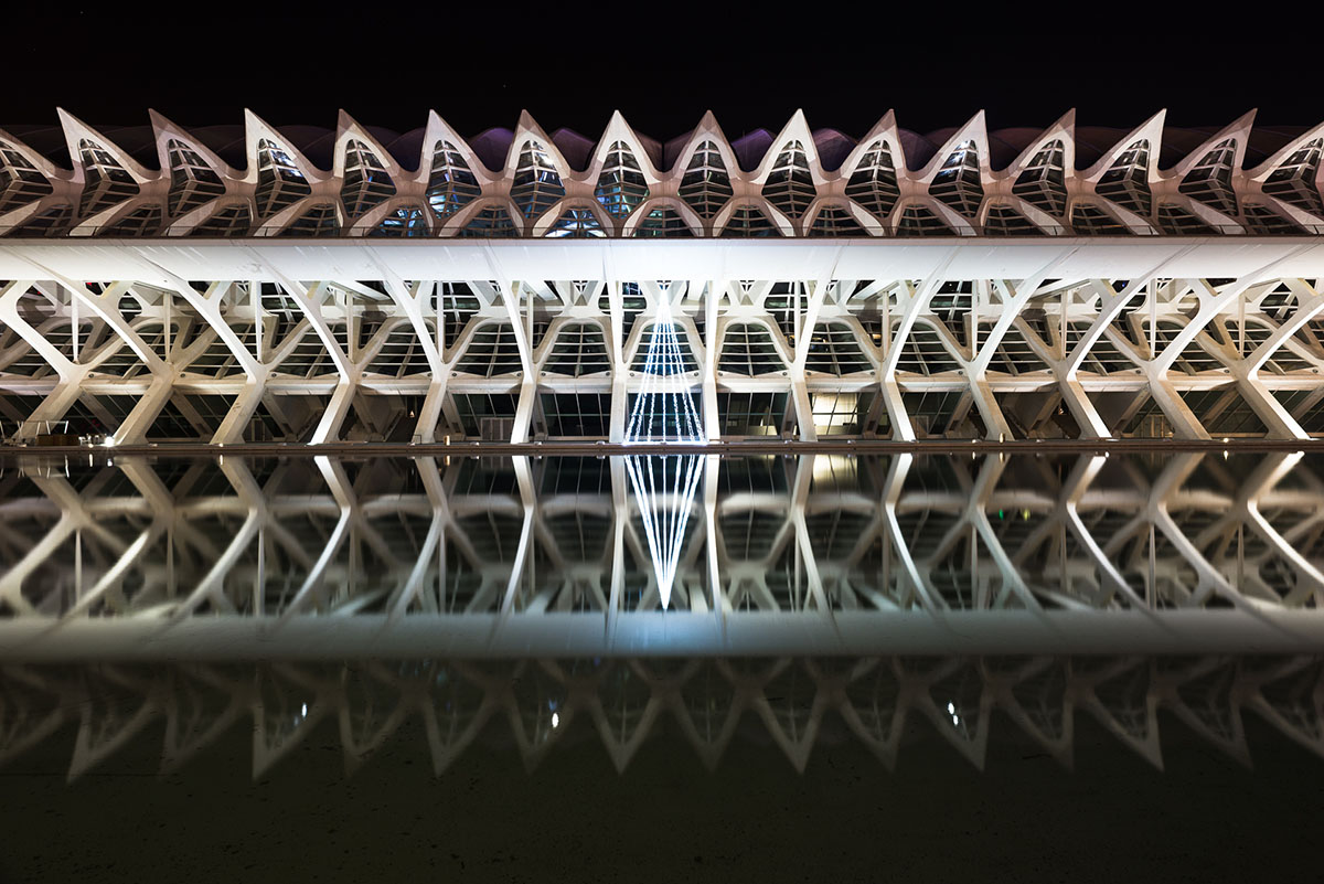 Santiago Calatrava's City of Arts and Sciences recaptured in new photographs by Gauvin Lapetoule