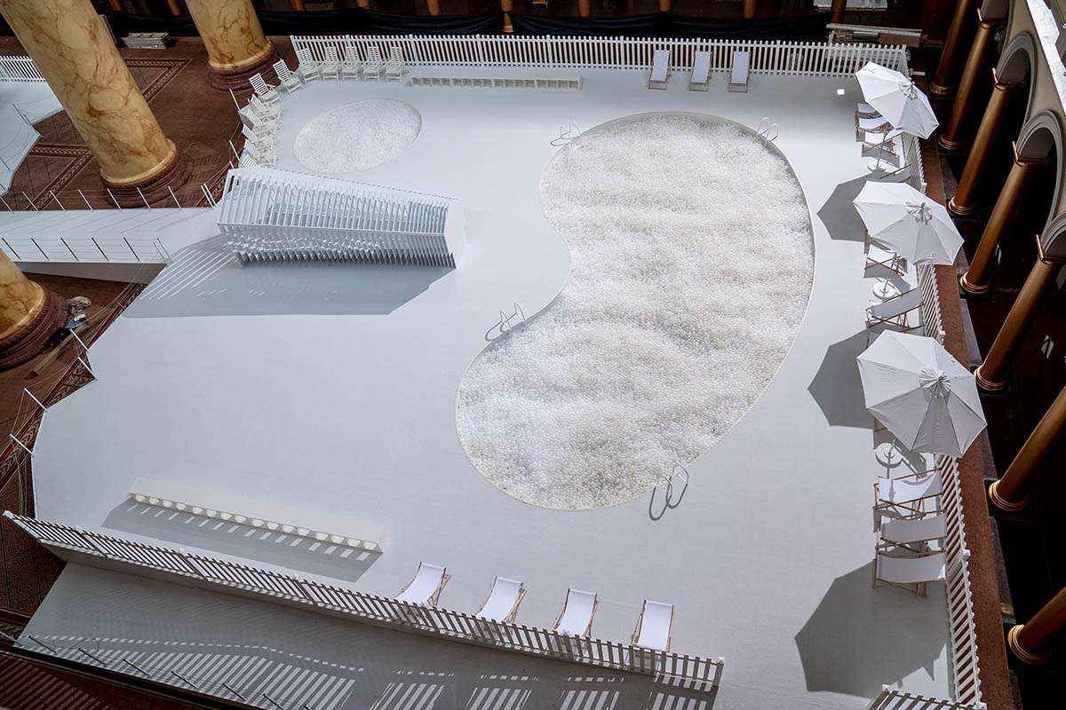 Snarkitecture fills the Great Hall of the National Building Museum with interactive rooms and objects