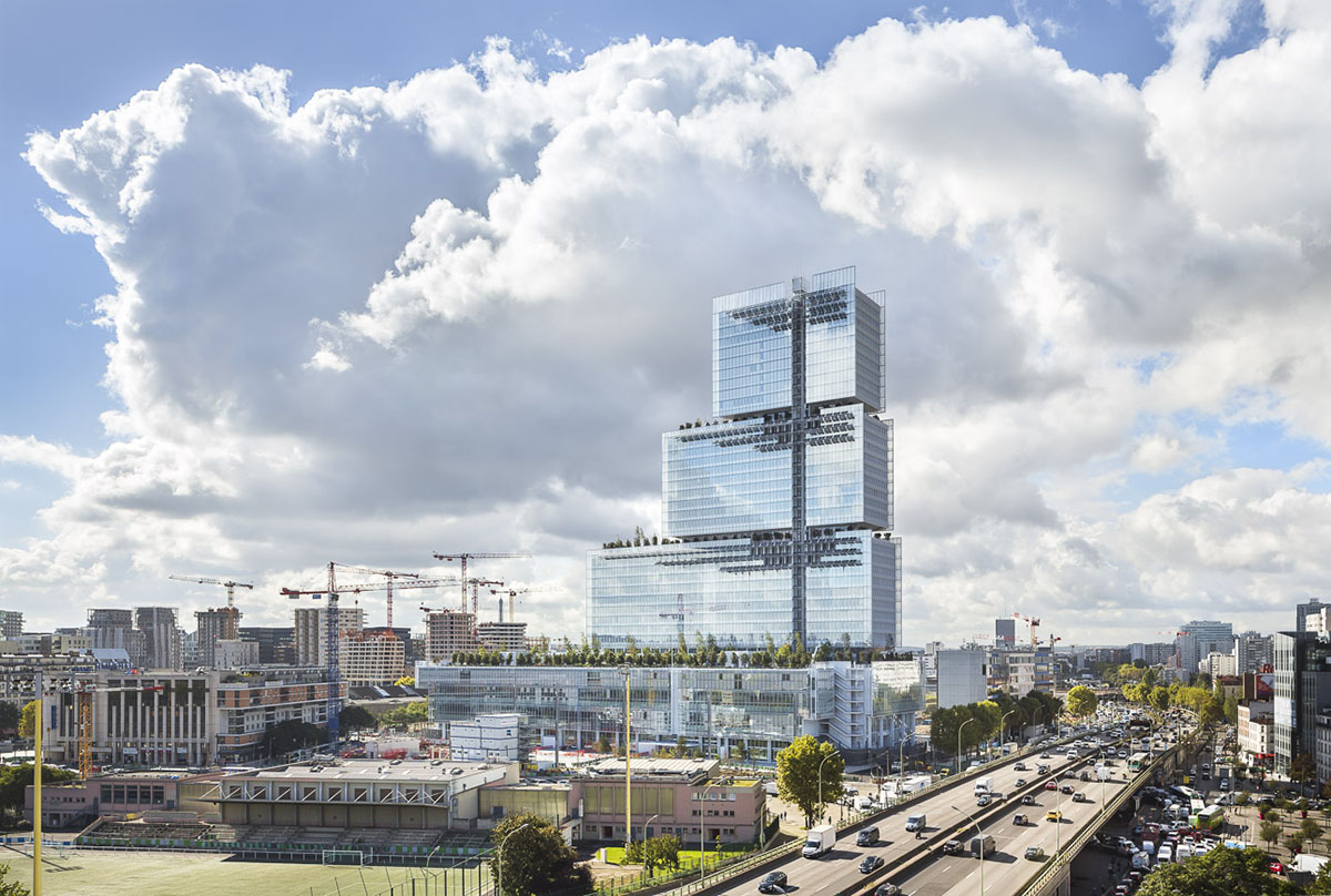 Renzo Piano's new Paris Courthouse captured in new photographs by Sergio Grazia