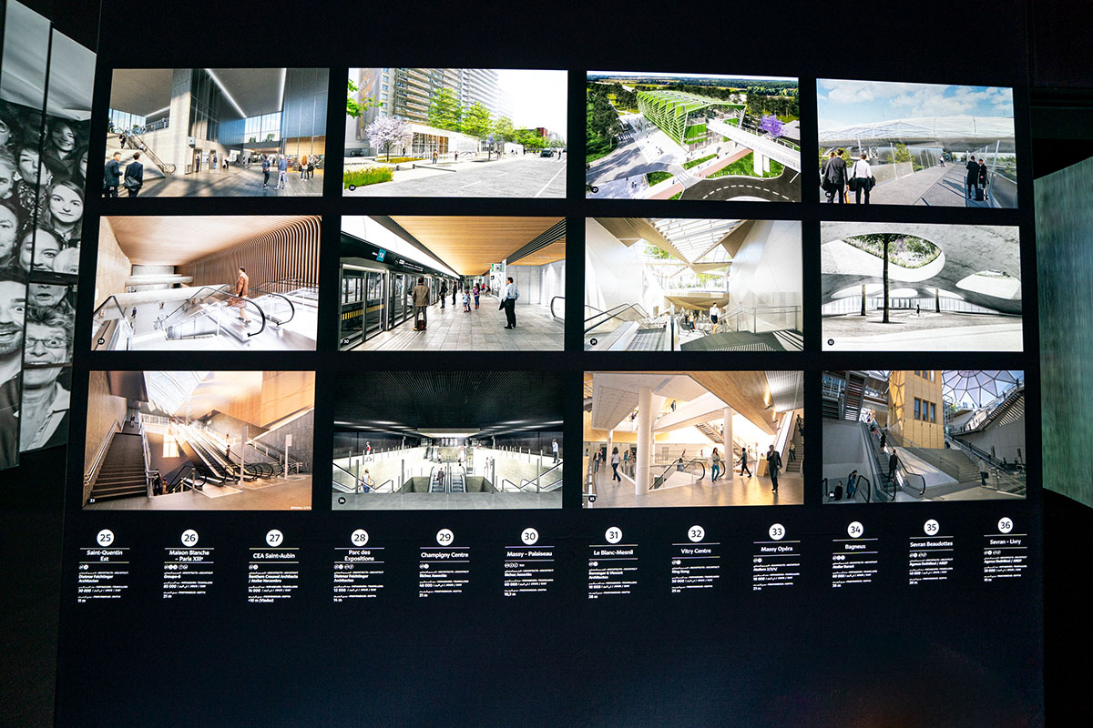 The Grand Paris Express, by Société du Grand Paris and Dominique Perrault, opens at Expo Dubai 2020