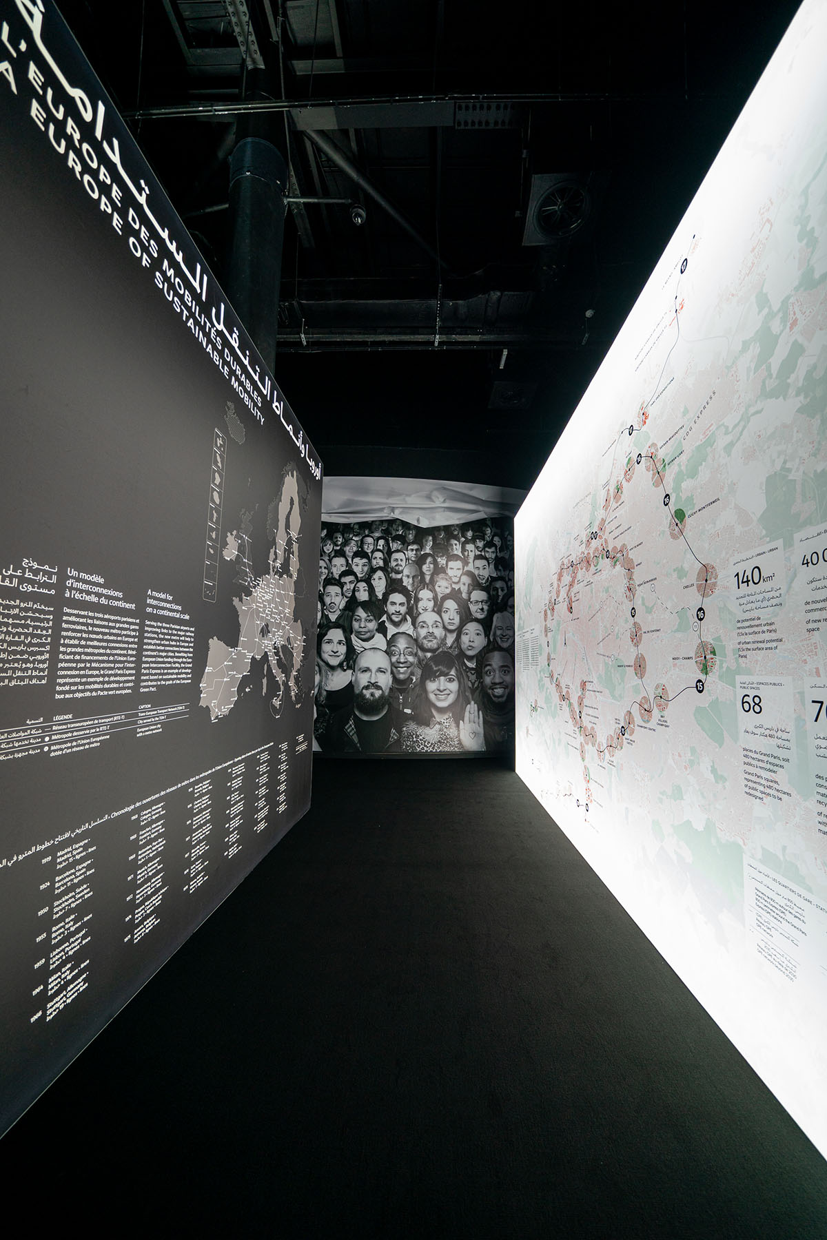 The Grand Paris Express, by Société du Grand Paris and Dominique Perrault, opens at Expo Dubai 2020