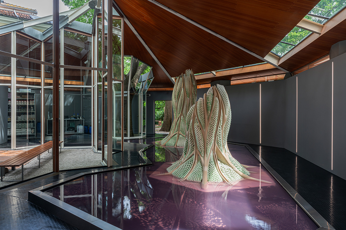Canada Pavilion creates the largest living material structures at the Venice Architecture Biennale