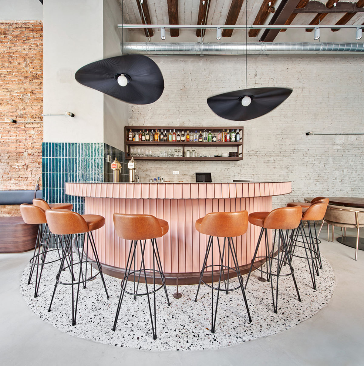 Nina Barcelona Restaurant by Liat Eliav design studio features ...