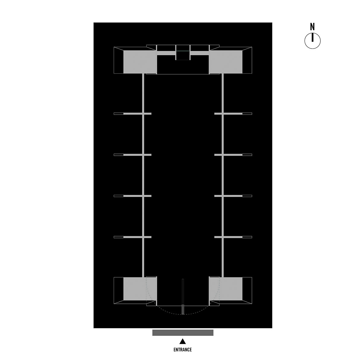 Black pop-up concept store by Fon Studio creates visual purity and minimalism in Shanghai