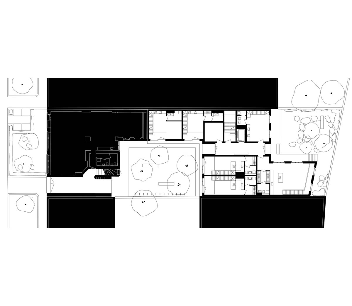 Appels Architekten built new housing featuring sleek and raw interiors in Berlin