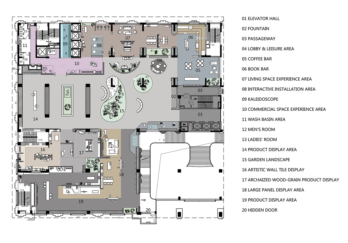 FOSHAN TOPWAY DESIGN completes Meitao Ceramics Sales Center in China