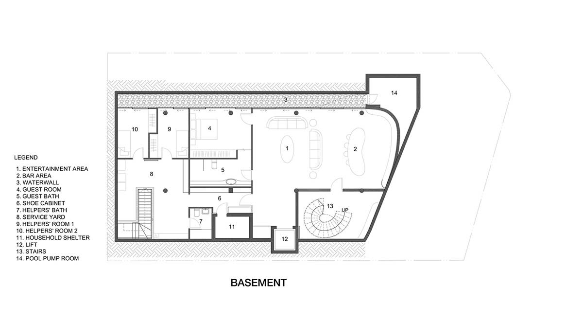EHKA Studio's curvaceous residence features floating pods offering playful facade in Singapore