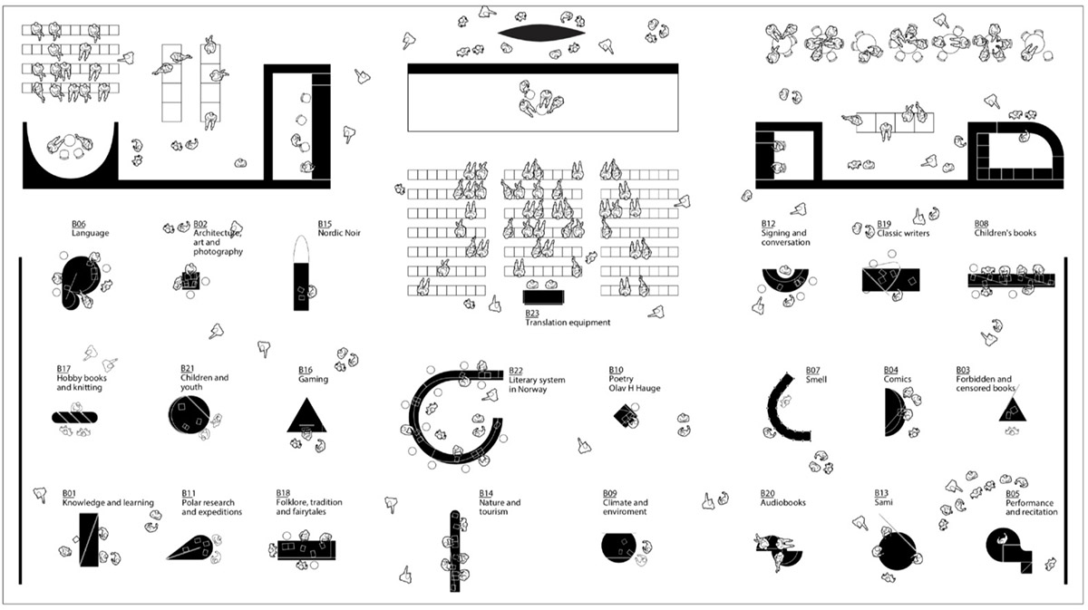 LCLA office installed exhibition as a 