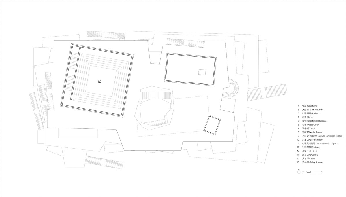 B.L.U.E. imagines Seed Plaza like a mountainous terrain in Jiaxing